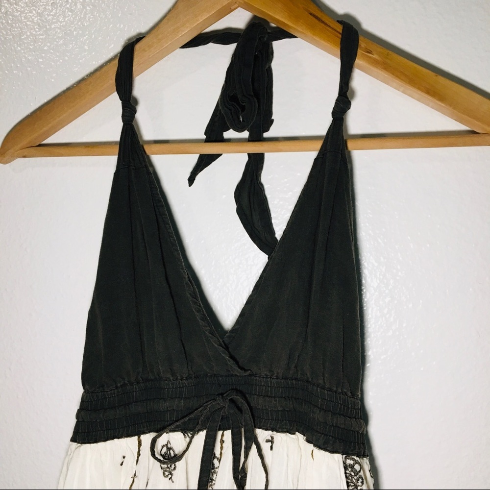 ANTHROPOLOGY LITHE Boho halter dress - Picture 8 of 16